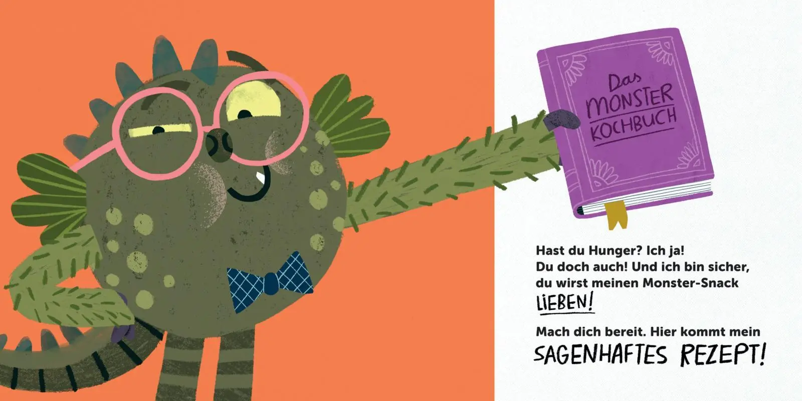 Bild: 9783848903290 | Bist du hungrig wie ein Monster? | Witziges Mitmachbuch ab 4 Jahren