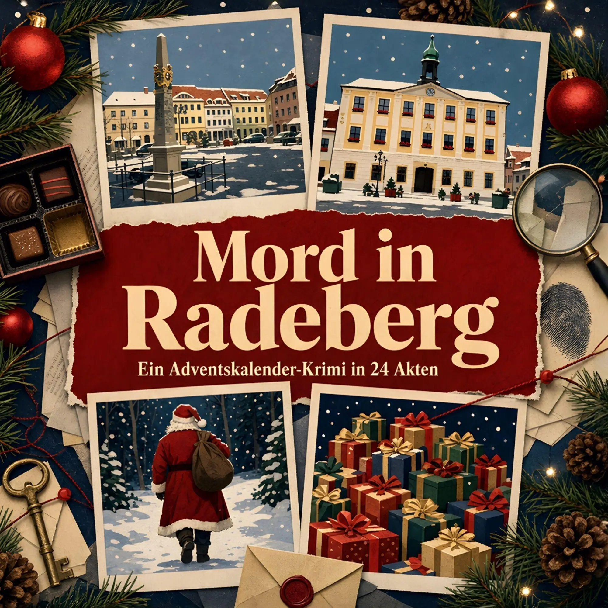 Cover: 9783696123390 | Mord in Radeberg | Ein Adventskalender-Krimi in 24 Akten | Hartmann