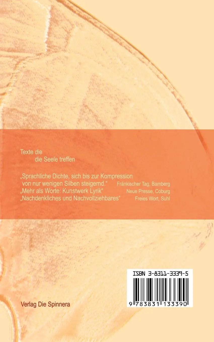 Rückseite: 9783831133390 | mein.e ge.dichte | Rita Kupfer | Taschenbuch | 96 S. | Deutsch | 2002