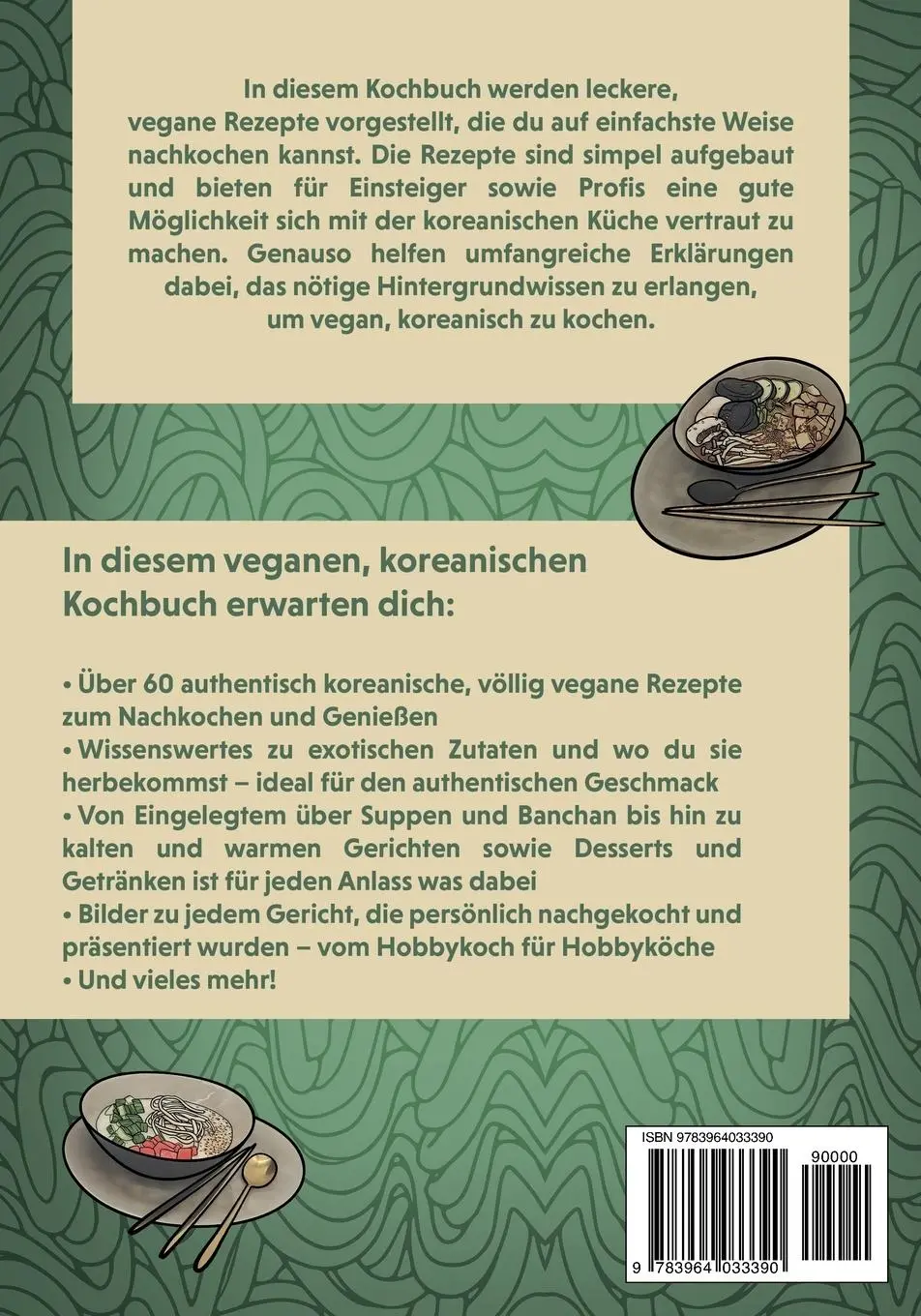 Rückseite: 9783964033390 | Koreanisch, authentisch, vegan! | Maxim Werfel | Taschenbuch | 106 S.
