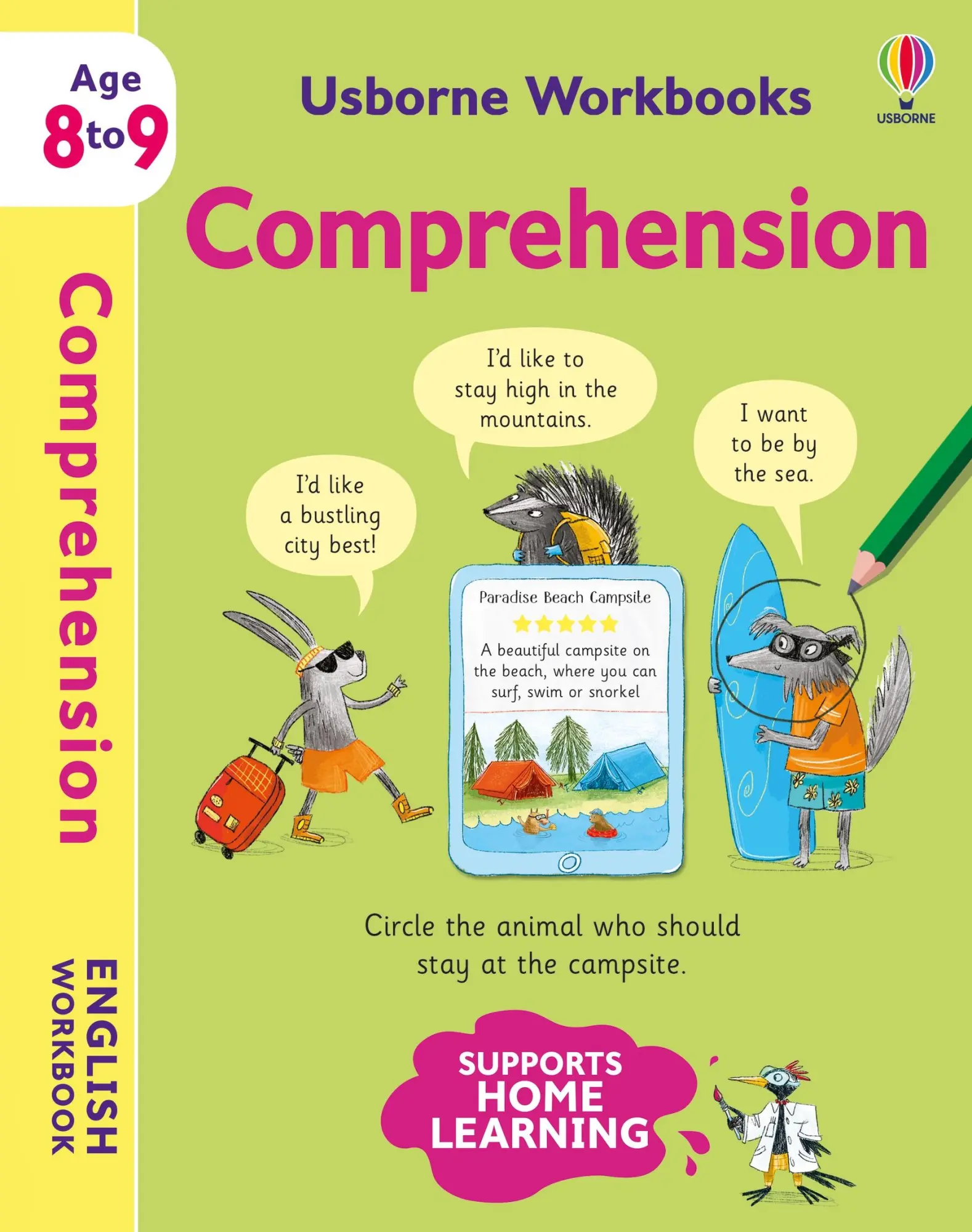 Cover: 9781801313490 | Usborne Workbooks Comprehension 8-9 | Caroline Young | Taschenbuch Cover: 9781801313490 | Usborne Workbooks Comprehension 8-9 | Caroline Young | Taschenbuch