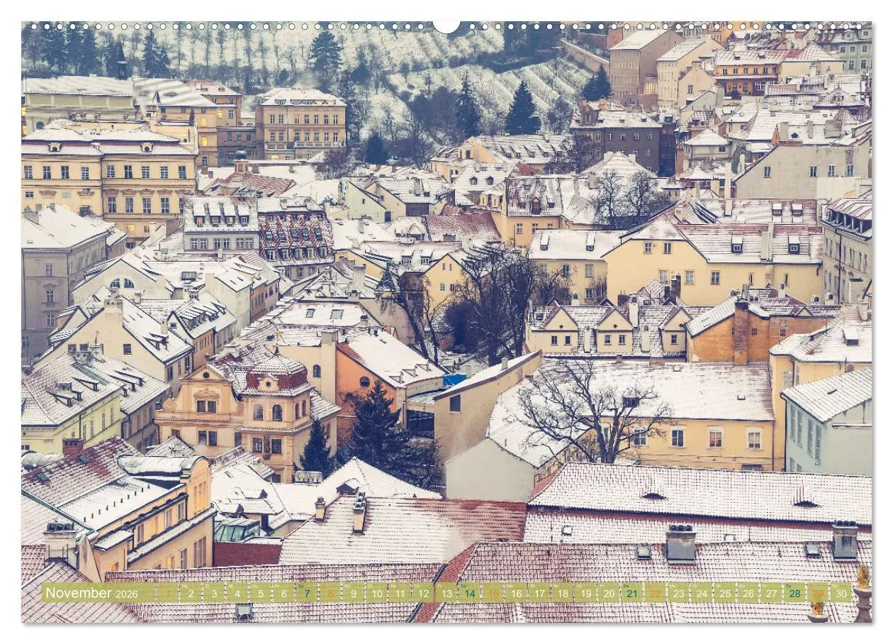 Bild: 9783457383490 | Aussichten auf Prag (hochwertiger Premium Wandkalender 2026 DIN A2...