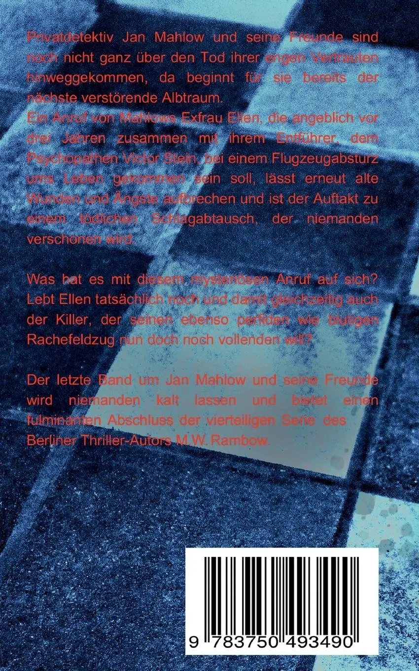 Rückseite: 9783750493490 | Confusion - Das Endspiel | Jan Mahlows vierter Fall | M. W. Rambow