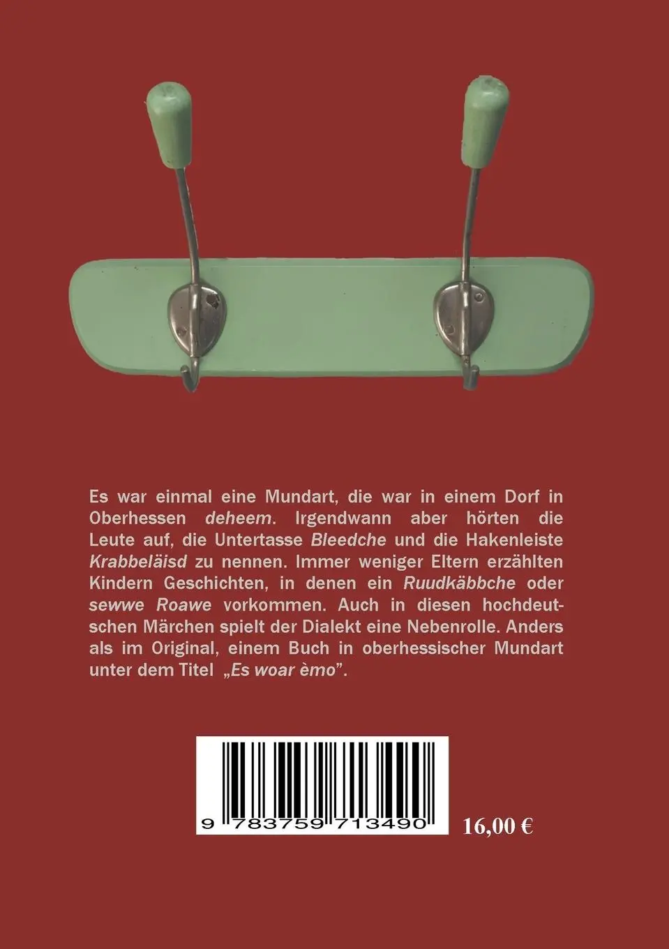 Rückseite: 9783759713490 | Es war einmal | Hessische Märchen und wahre Geschichten | Felsing