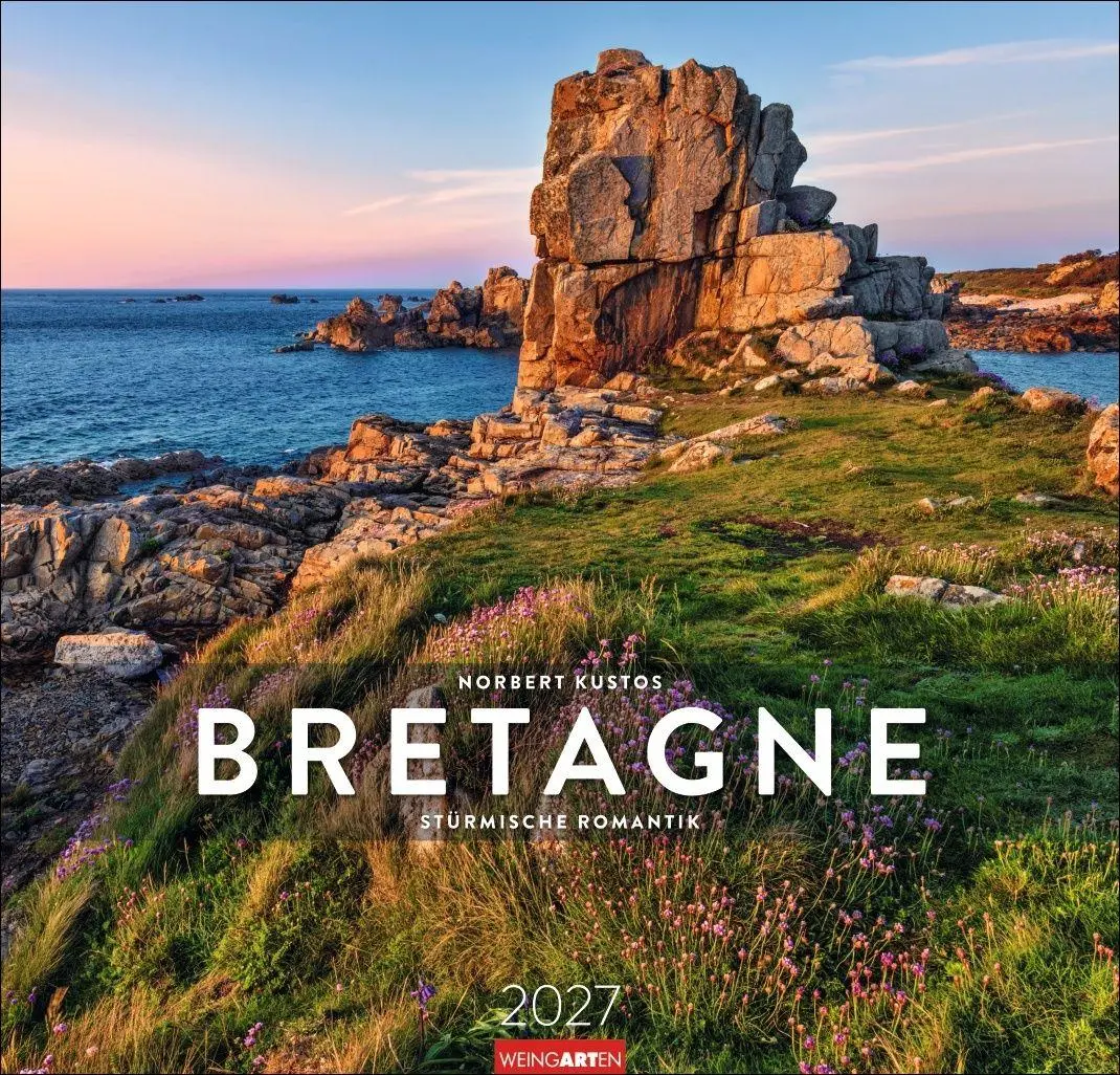 Cover: 9783839903490 | Bretagne Kalender 2027 - Stürmische Romantik | Norbert Kustos | 14 S.