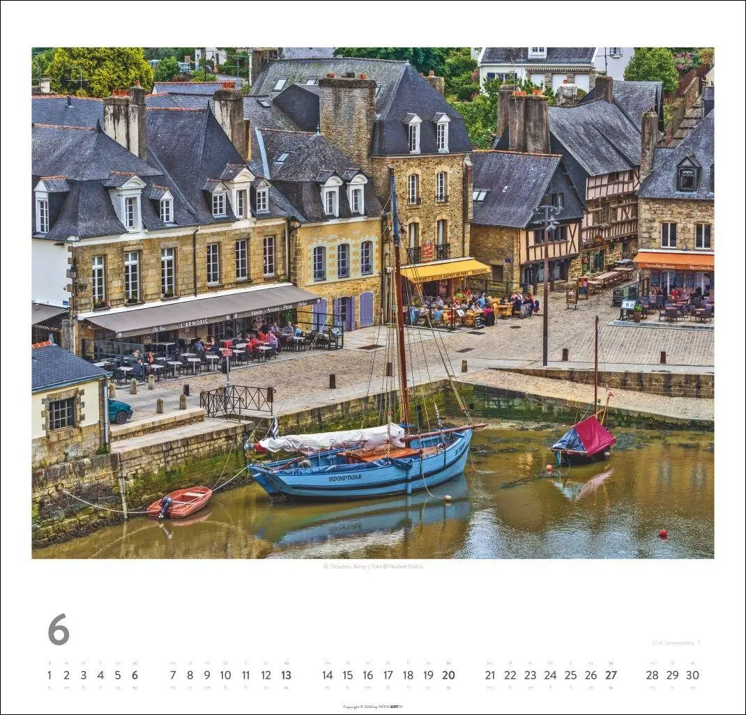 Bild: 9783839903490 | Bretagne Kalender 2027 - Stürmische Romantik | Norbert Kustos | 14 S.