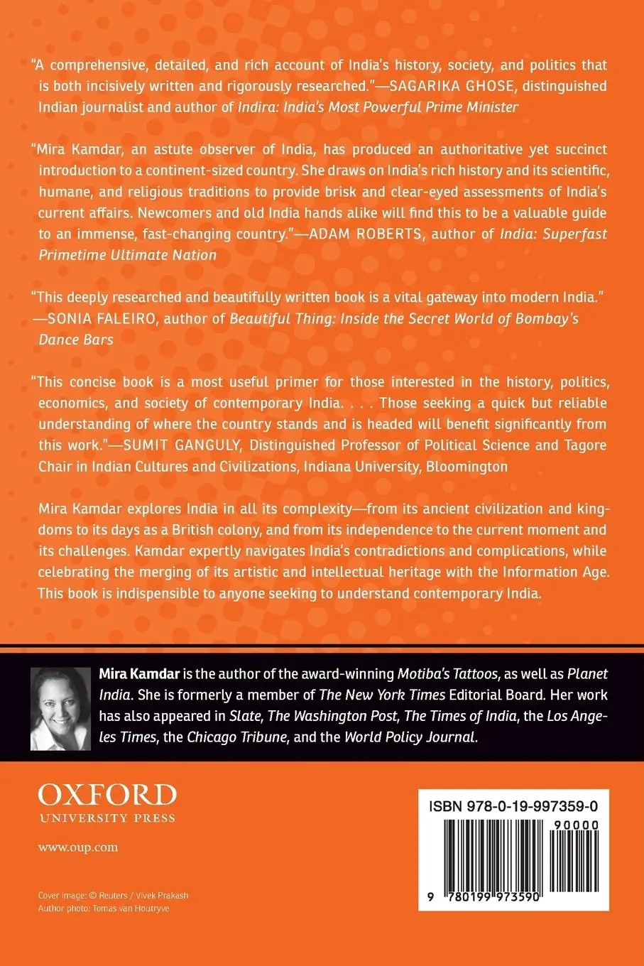 Rückseite: 9780199973590 | India in the 21st Century | What Everyone Needs to Know | Mira Kamdar
