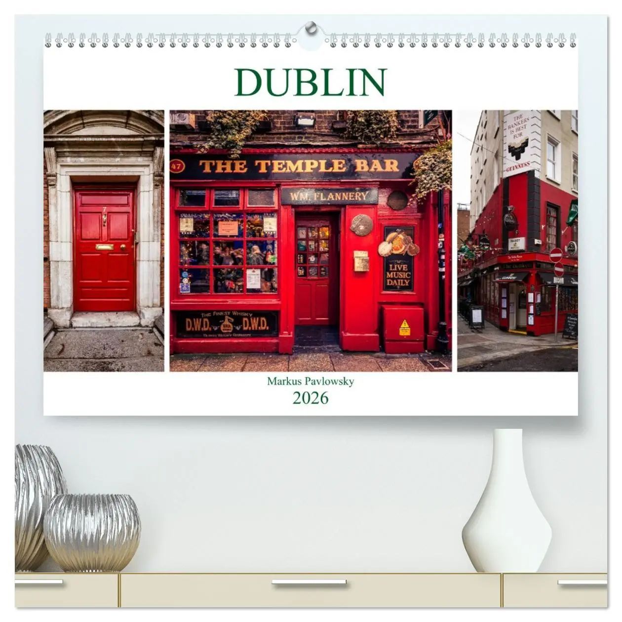 Cover: 9783457753590 | Dublin (hochwertiger Premium Wandkalender 2026 DIN A2 quer),...
