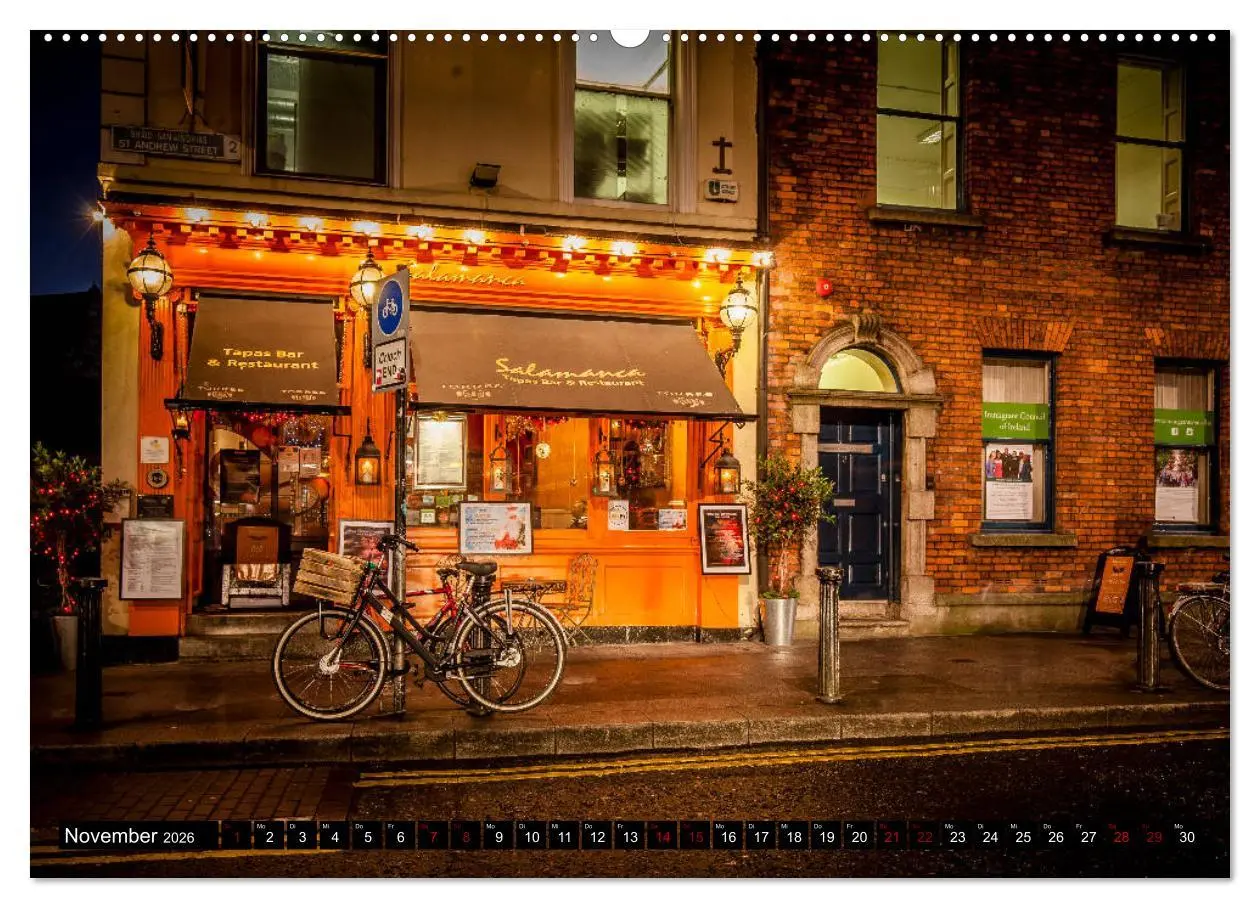 Bild: 9783457753590 | Dublin (hochwertiger Premium Wandkalender 2026 DIN A2 quer),...