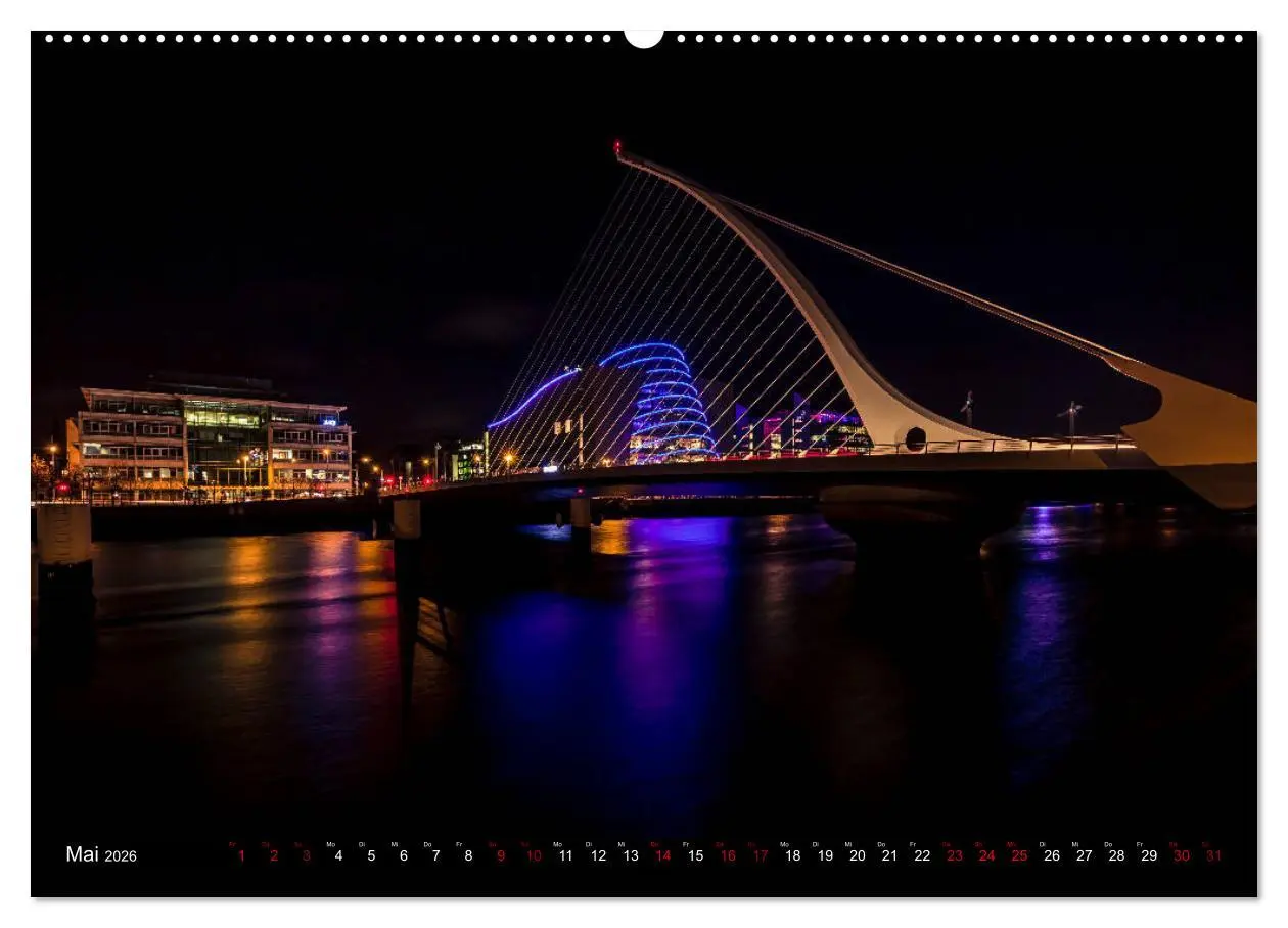 Bild: 9783457753590 | Dublin (hochwertiger Premium Wandkalender 2026 DIN A2 quer),...