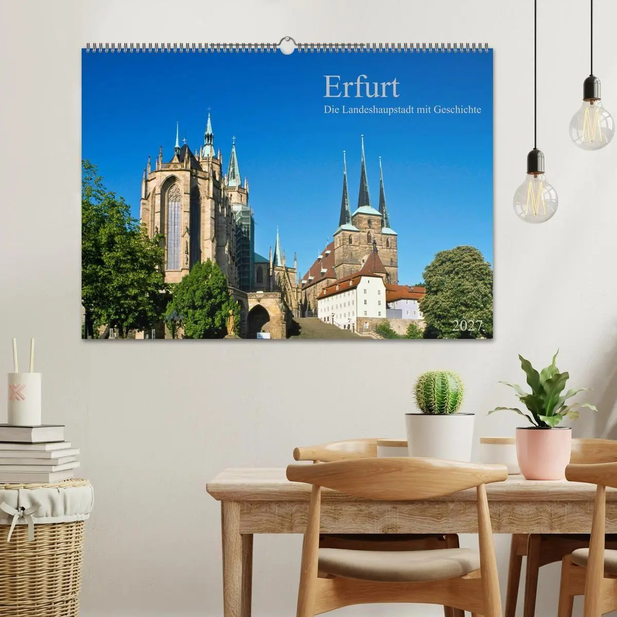 Bild: 9783569623590 | Erfurt - Die Landeshauptstadt mit Geschichte (Wandkalender 2027 DIN...