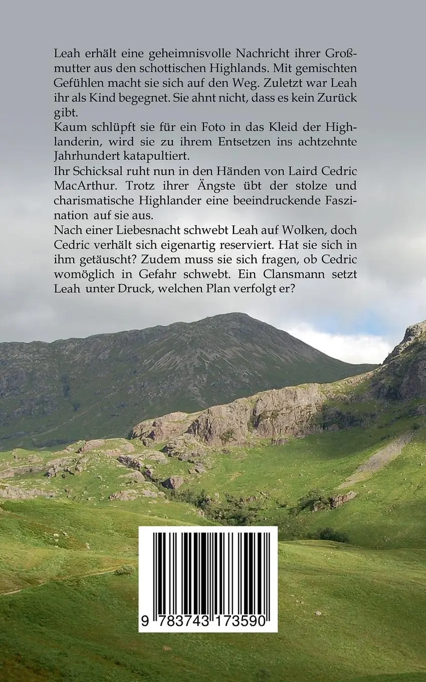 Rückseite: 9783743173590 | Das Kleid der Highlanderin | Emilia Doyle | Taschenbuch | 372 S.