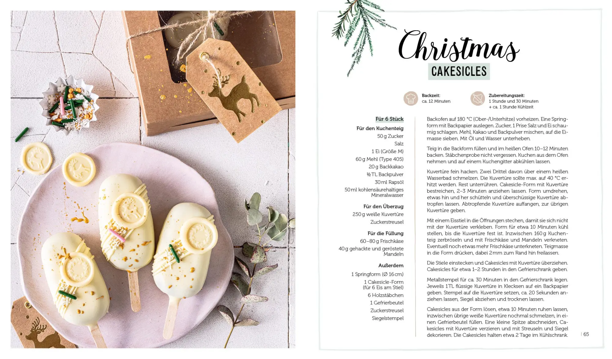 Bild: 9783745913590 | Das Weihnachtsbackbuch | Emma Friedrichs | Buch | 176 S. | Deutsch