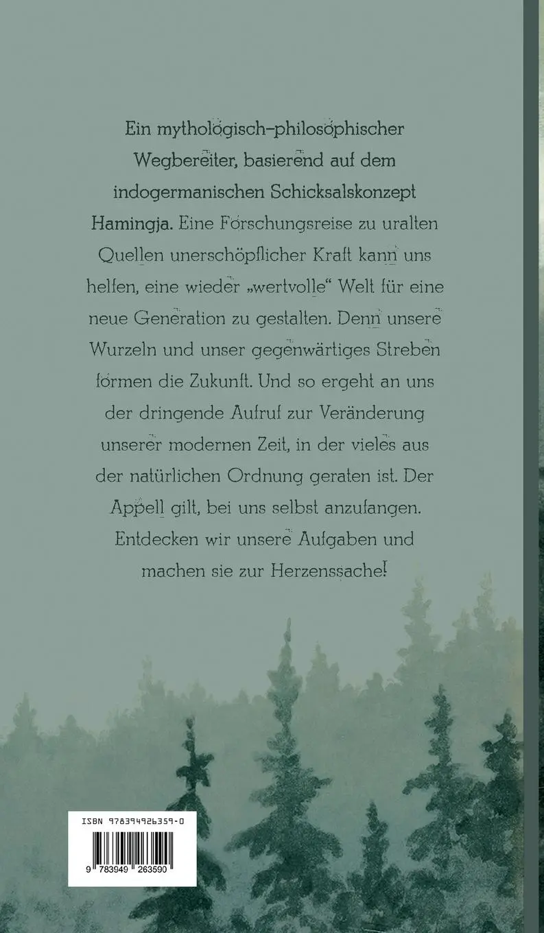 Rückseite: 9783949263590 | Hamingja | Selbst geschöpftes Schicksal | André Lothar Thuns | Buch