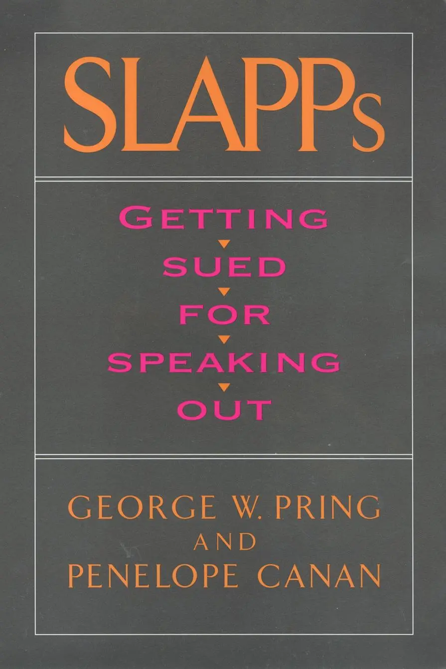 Cover: 9781566393690 | Slapps: Getting Sued for Speaking Out | George Pring | Taschenbuch