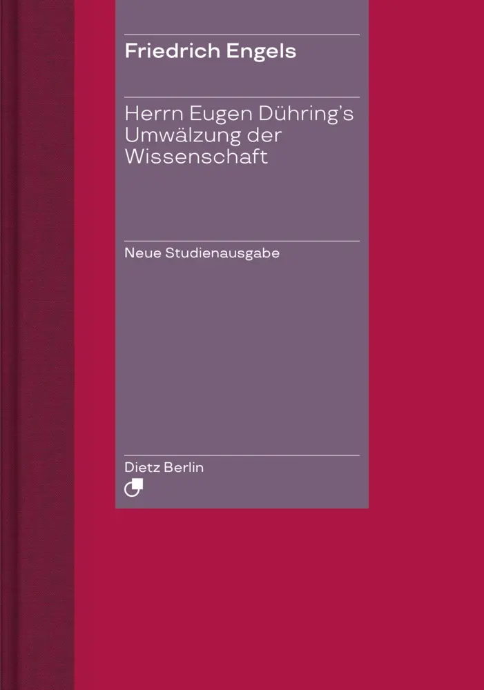 Cover: 9783320023690 | Herrn Eugen Dühring's Umwälzung der Wissenschaft | Neue Studienausgabe