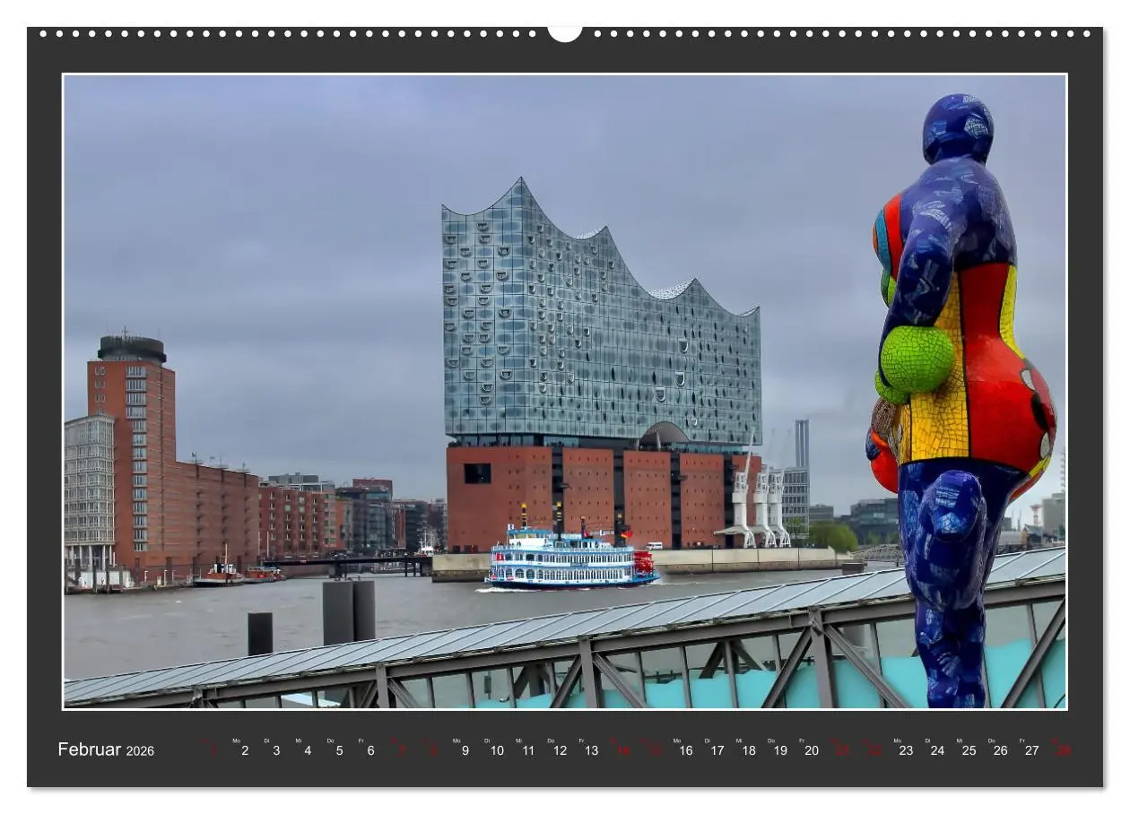 Bild: 9783457503690 | Wahrzeichen Elbphilharmonie (Wandkalender 2026 DIN A2 quer),...