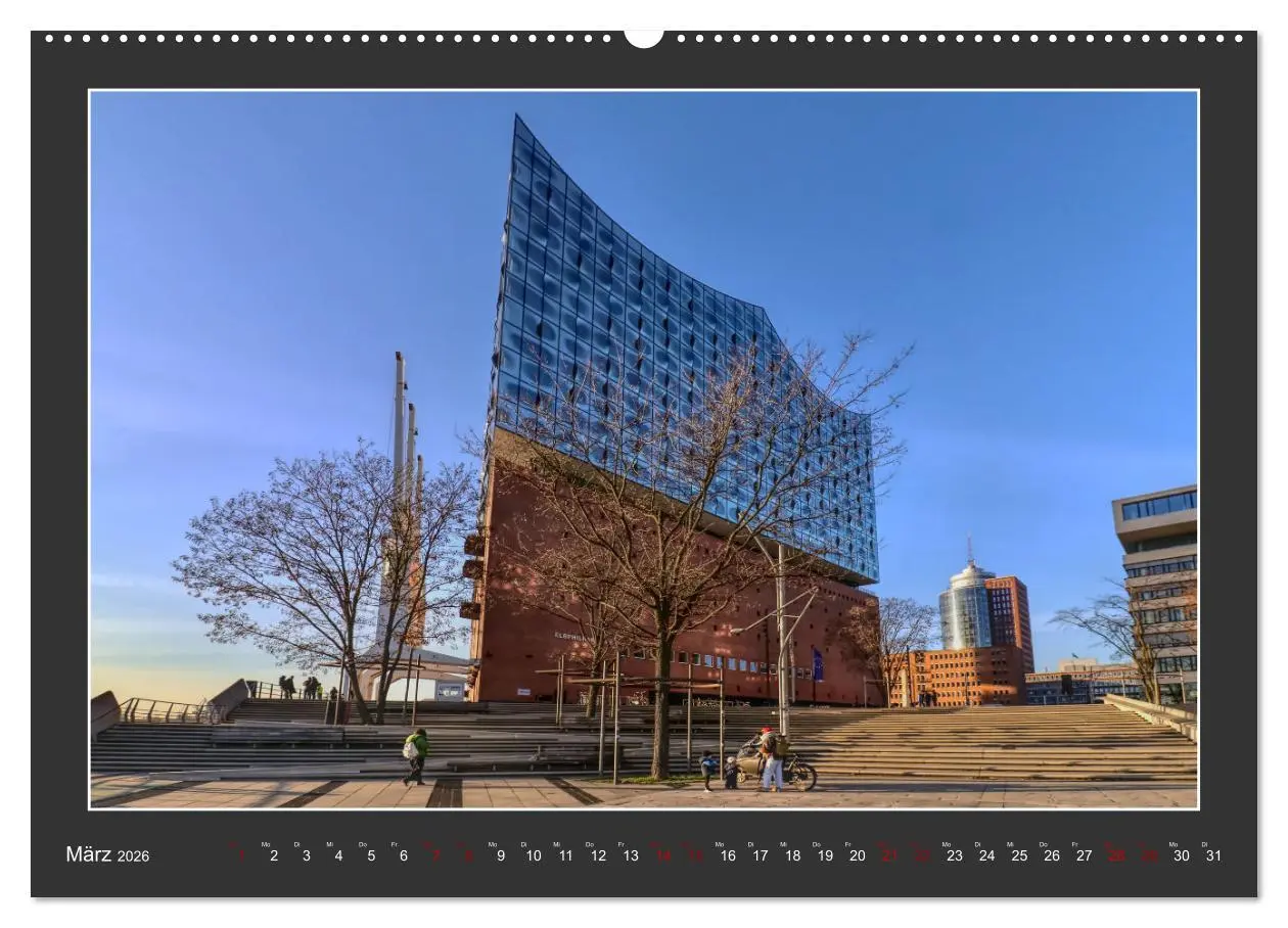 Bild: 9783457503690 | Wahrzeichen Elbphilharmonie (Wandkalender 2026 DIN A2 quer),...