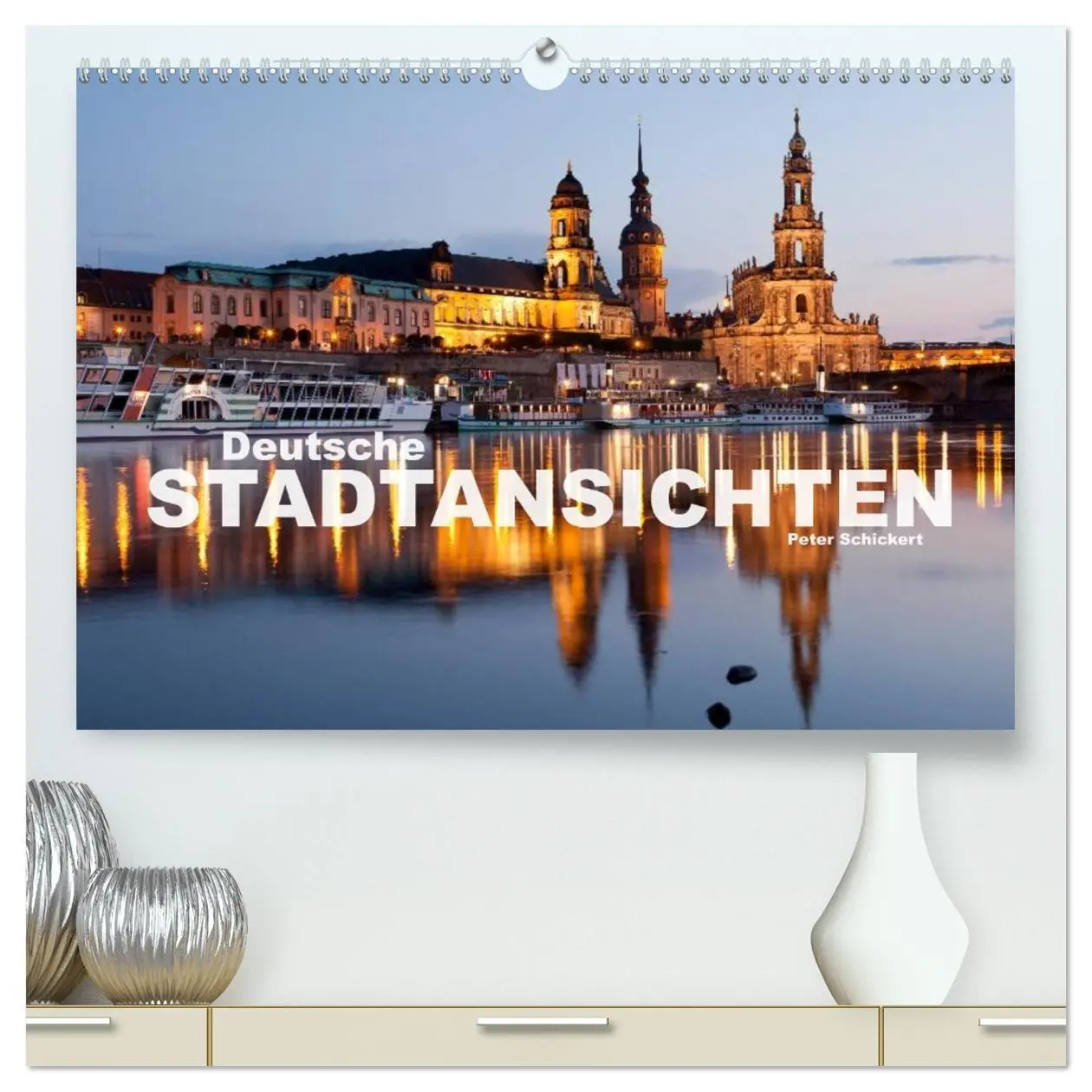 Cover: 9783457673690 | Deutsche Stadtansichten (hochwertiger Premium Wandkalender 2026 DIN...