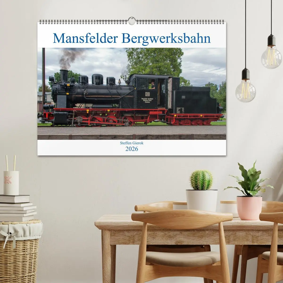 Bild: 9783457743690 | Mansfelder Bergwerksbahn (Wandkalender 2026 DIN A2 quer), CALVENDO...