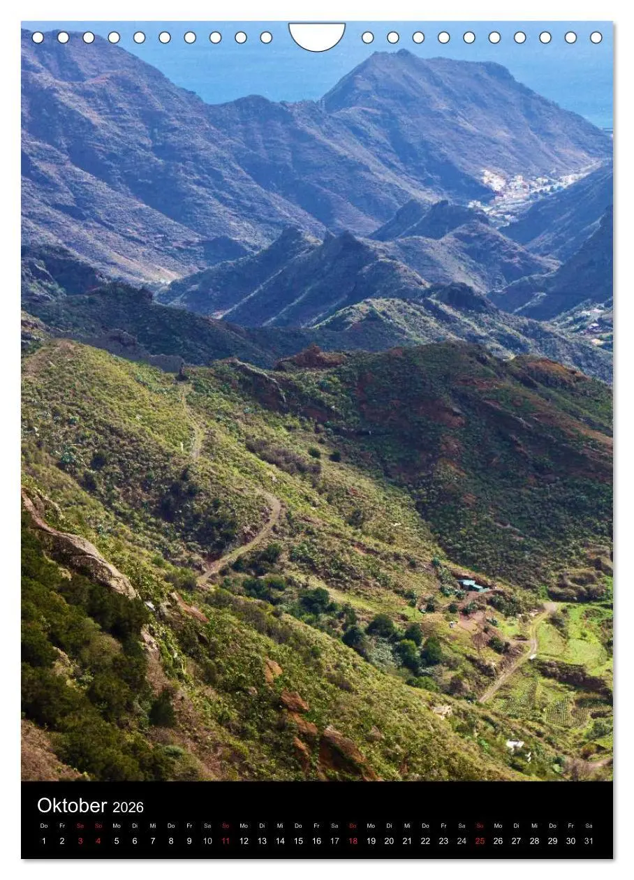 Bild: 9783516453690 | Teneriffa - Magie einer Insel (Wandkalender 2026 DIN A4 hoch),...