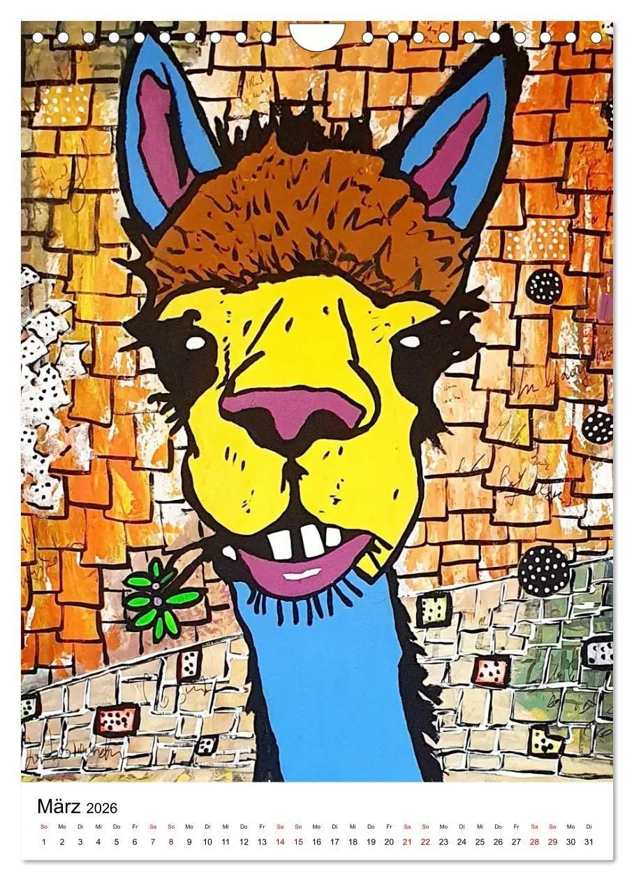 Bild: 9783516693690 | Pop Art Animals - Atelier Zippo (Wandkalender 2026 DIN A4 hoch),...