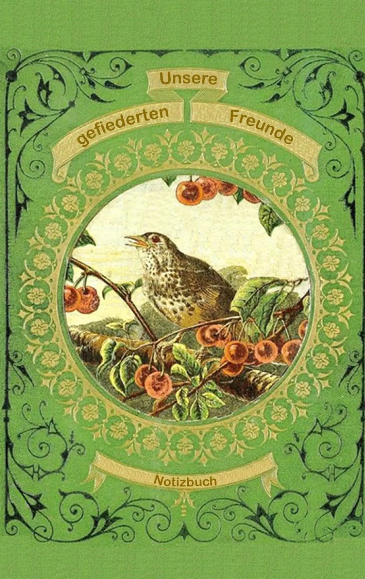 Cover: 9783743163690 | Unsere gefiederten Freunde (Notizbuch Vogel) | Luisa Rose | Buch