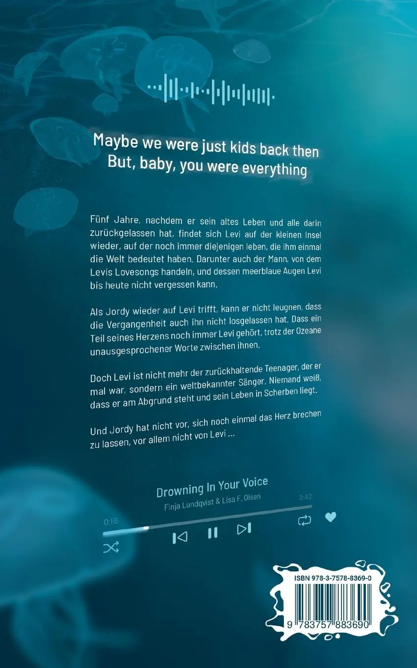 Rückseite: 9783757883690 | Drowning In Your Voice | Lisa F. Olsen (u. a.) | Taschenbuch | 392 S.