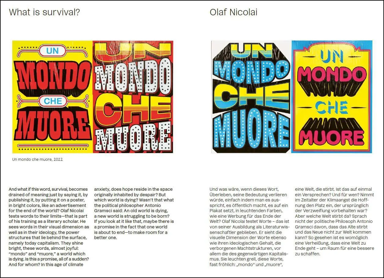 Bild: 9783777443690 | Manual for Survival | Georg Diez (u. a.) | Taschenbuch | 272 S. | 2024
