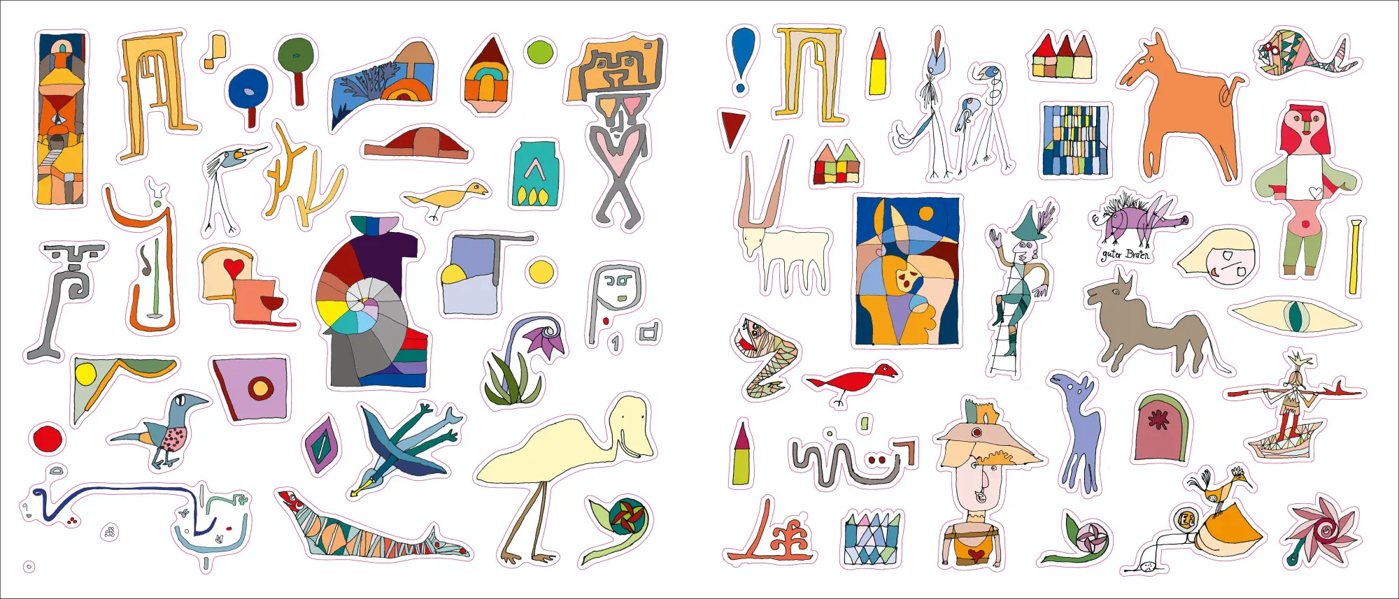 Bild: 9783791373690 | Paul Klee | Das Kunst-Sticker-Mal-Buch | Annette Roeder | Broschüre