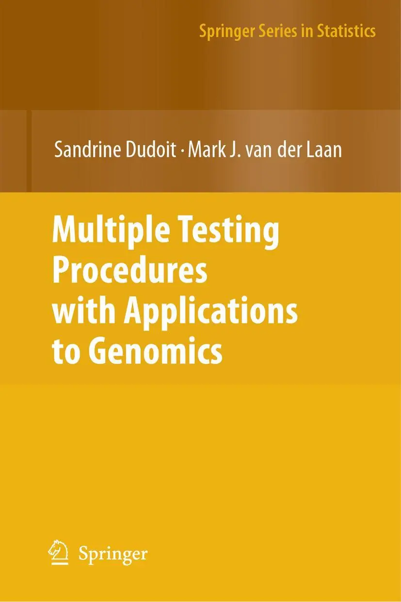 Cover: 9781441923790 | Multiple Testing Procedures with Applications to Genomics | Buch