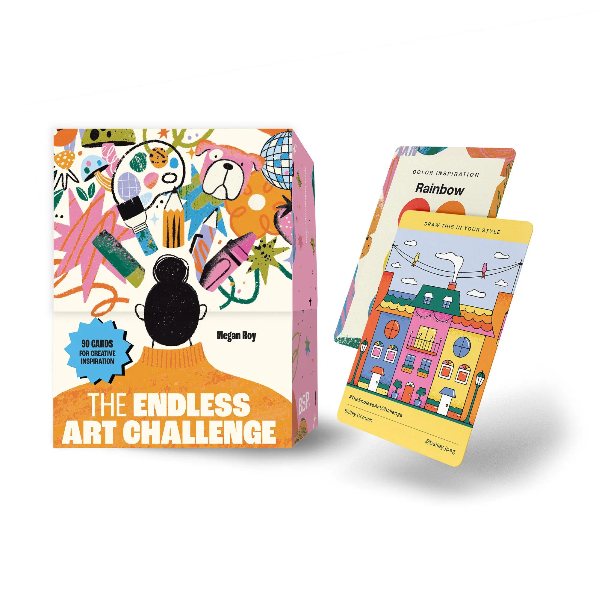 Cover: 9781958803790 | The Endless Art Challenge Card Deck | Megan Roy | Box | Englisch