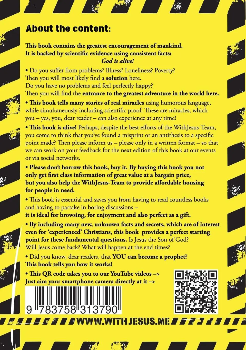 Rückseite: 9783758313790 | WithJesus und ... God Is Alive! | Withjesus Dotme | Taschenbuch | 2023