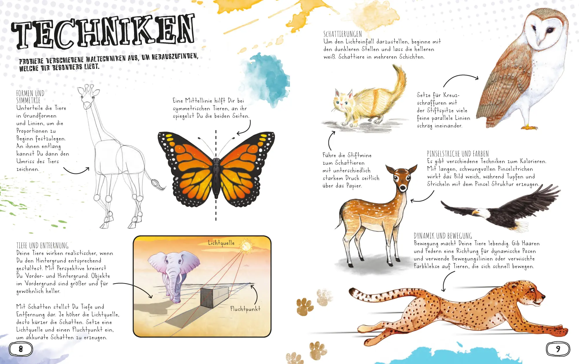 Bild: 9783849943790 | Einfach zeichnen! Step by Step Tiere | Schwager &amp; Steinlein Verlag