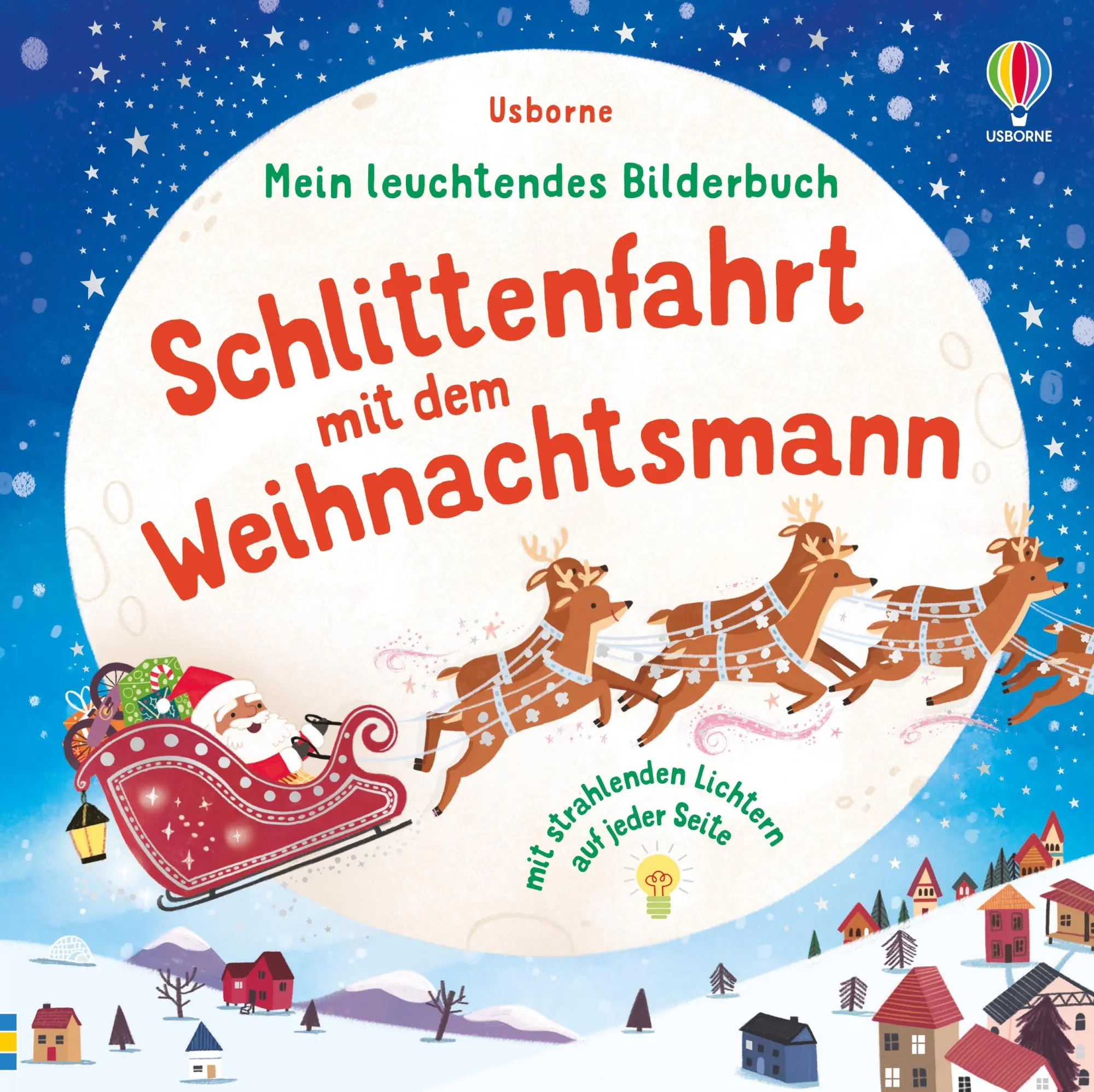 Cover: 9781035703890 | Mein leuchtendes Bilderbuch: Schlittenfahrt mit dem Weihnachtsmann