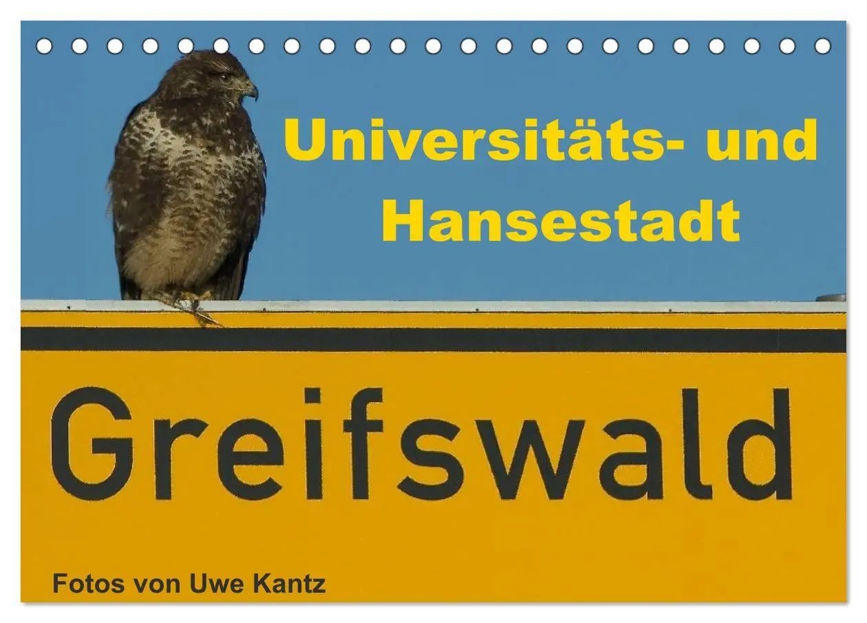 Cover: 9783516123890 | Univeritäts- und Hansestadt Greifswald (Tischkalender 2026 DIN A5...