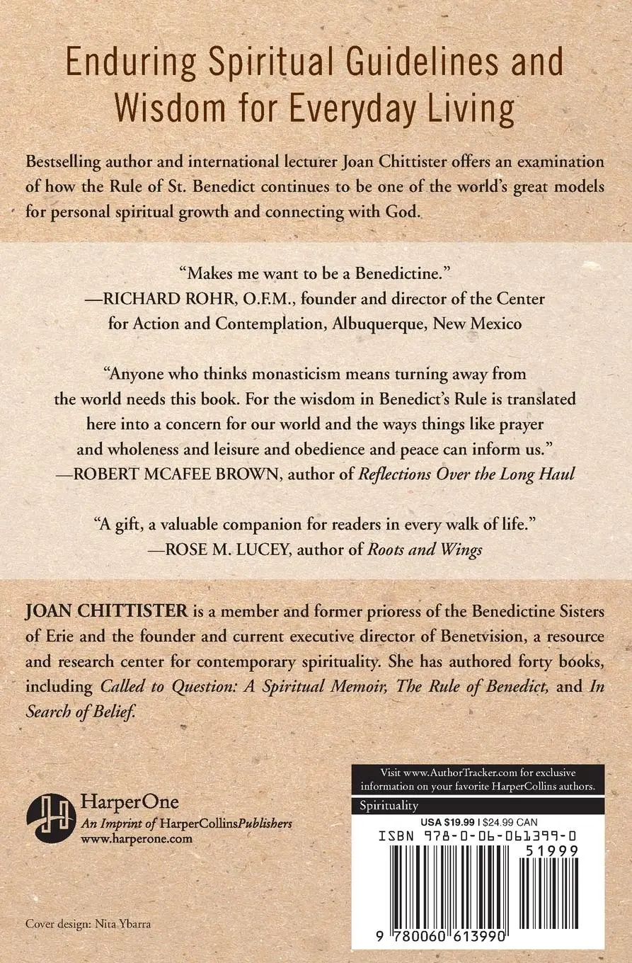 Rückseite: 9780060613990 | Wisdom Distilled from the Daily | Joan Chittister | Taschenbuch | 2009