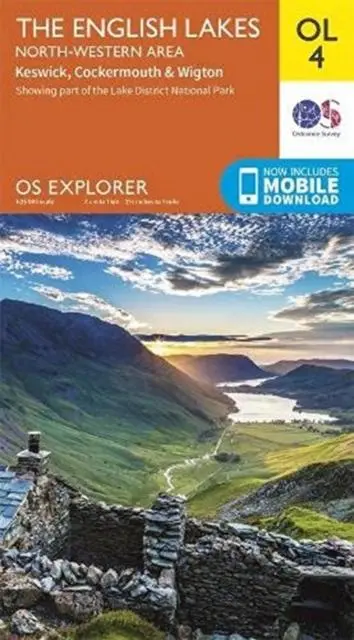 Cover: 9780319263990 | The English Lakes - North-Western Area | Keswick, Cockermouth &amp; Wigton