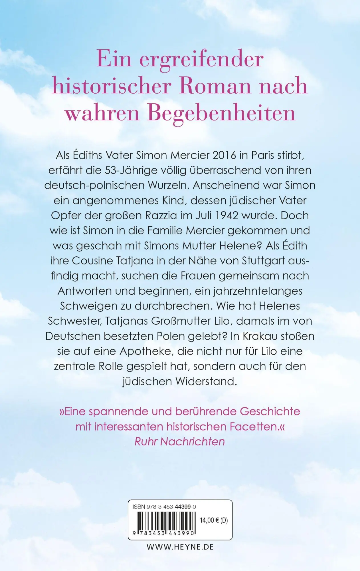 Bild: 9783453443990 | Die Schwestern von Krakau | Roman | Bettina Storks | Taschenbuch