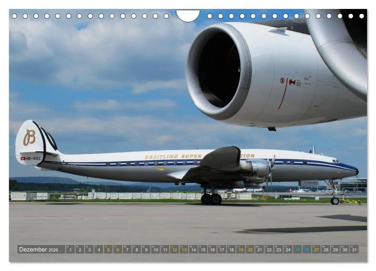 Bild: 9783457643990 | Lockheed Super Constellation HB-RSC (Wandkalender 2026 DIN A4...