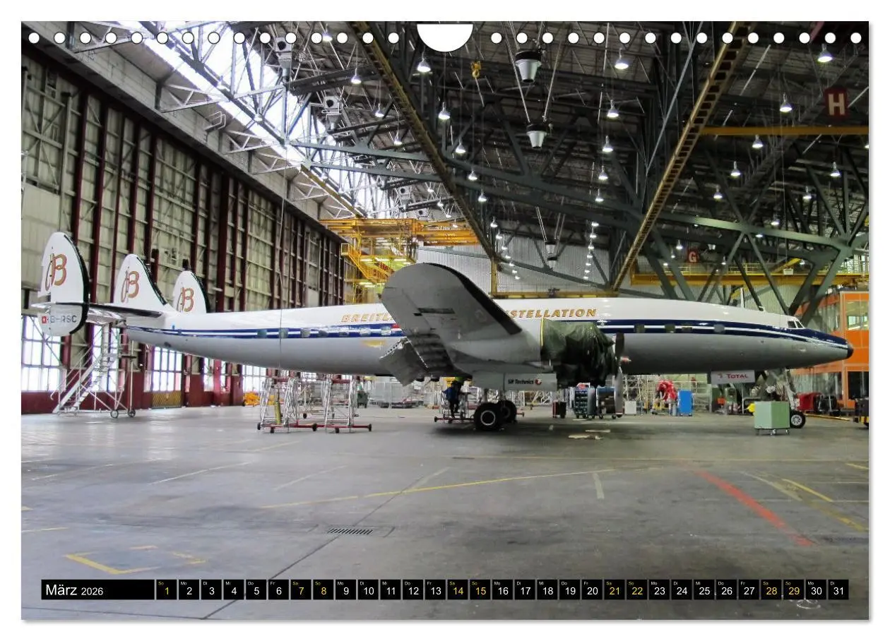 Bild: 9783457643990 | Lockheed Super Constellation HB-RSC (Wandkalender 2026 DIN A4...