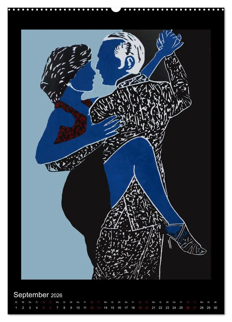 Bild: 9783516353990 | Tango - Momente einer Leidenschaft (Wandkalender 2026 DIN A2 hoch),...