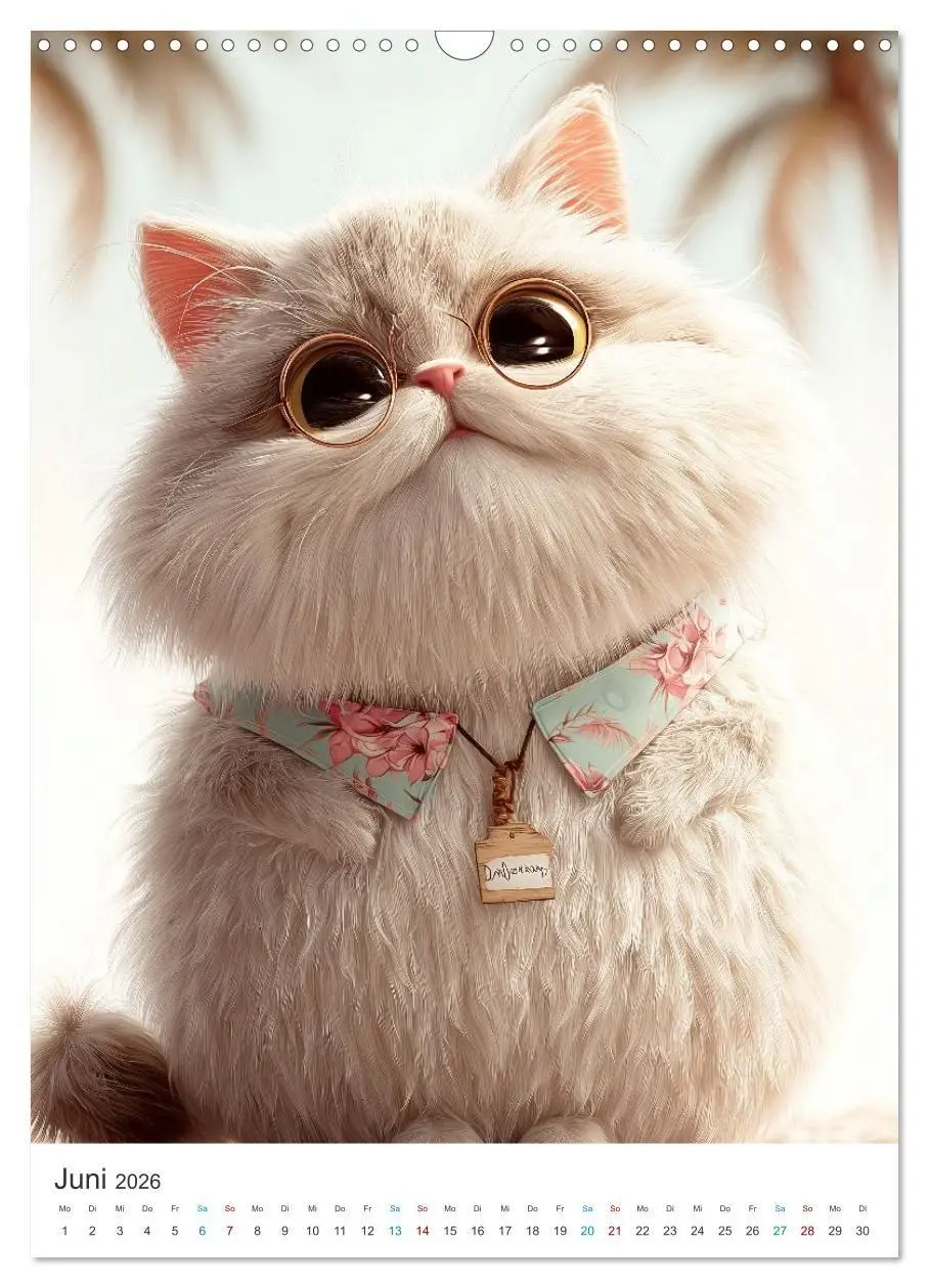Bild: 9783516663990 | Miau &amp; Mauz (Wandkalender 2026 DIN A3 hoch), CALVENDO Monatskalender