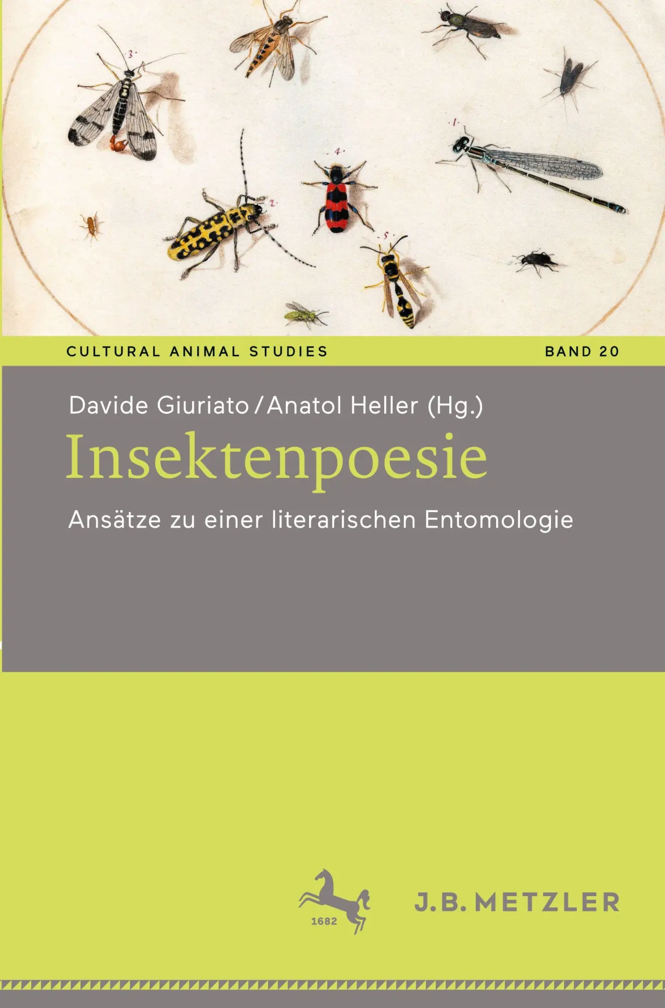 Cover: 9783662713990 | Insektenpoesie | Ansätze zu einer literarischen Entomologie | Buch