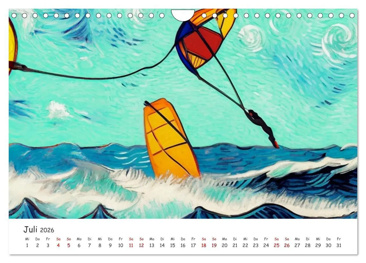 Bild: 9783457534090 | Ostsee Kunstwerke (Wandkalender 2026 DIN A4 quer), CALVENDO...