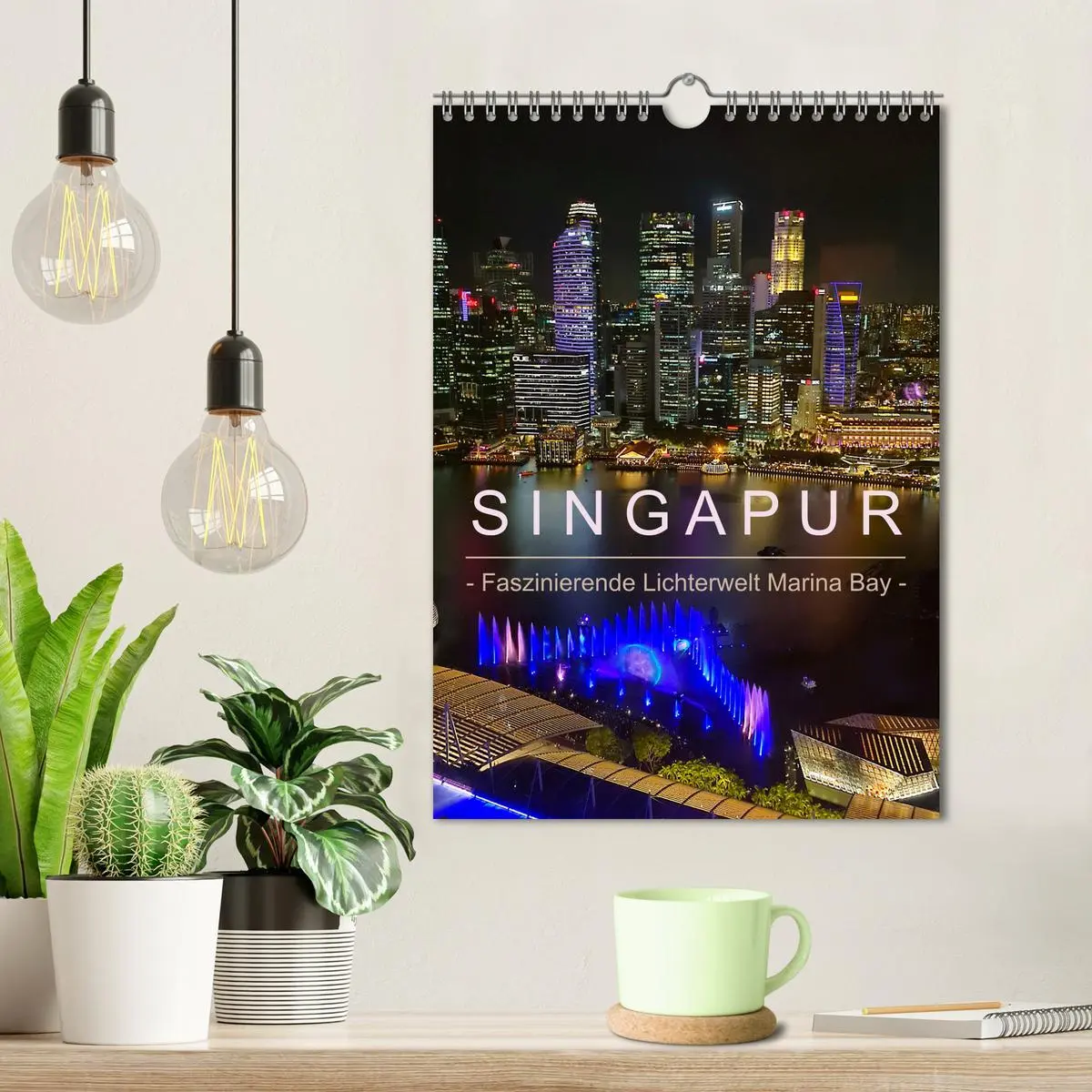 Bild: 9783516244090 | Singapur - Faszinierende Lichterwelt Marina Bay (Wandkalender 2026...