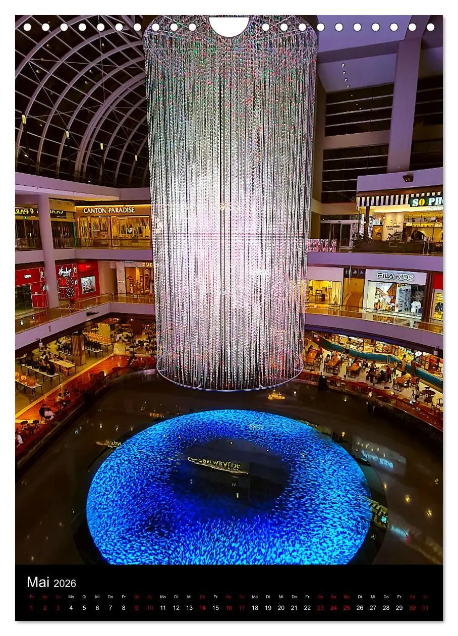 Bild: 9783516244090 | Singapur - Faszinierende Lichterwelt Marina Bay (Wandkalender 2026...