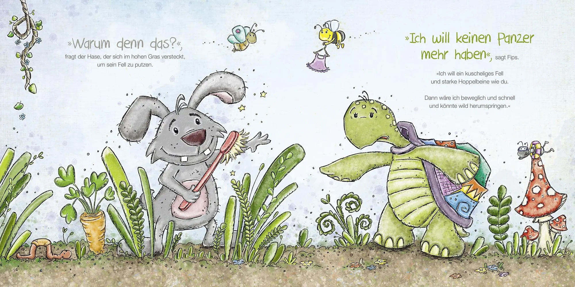 Bild: 9783906234090 | Fips will keine Schildkröte mehr sein | Simone Gruber | Buch | 36 S.
