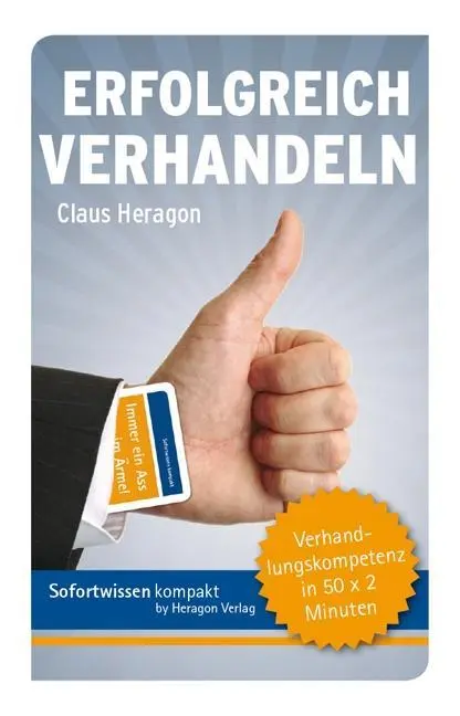 Cover: 9783941574090 | Sofortwissen kompakt: Erfolgreich Verhandeln | Claus Heragon | Box