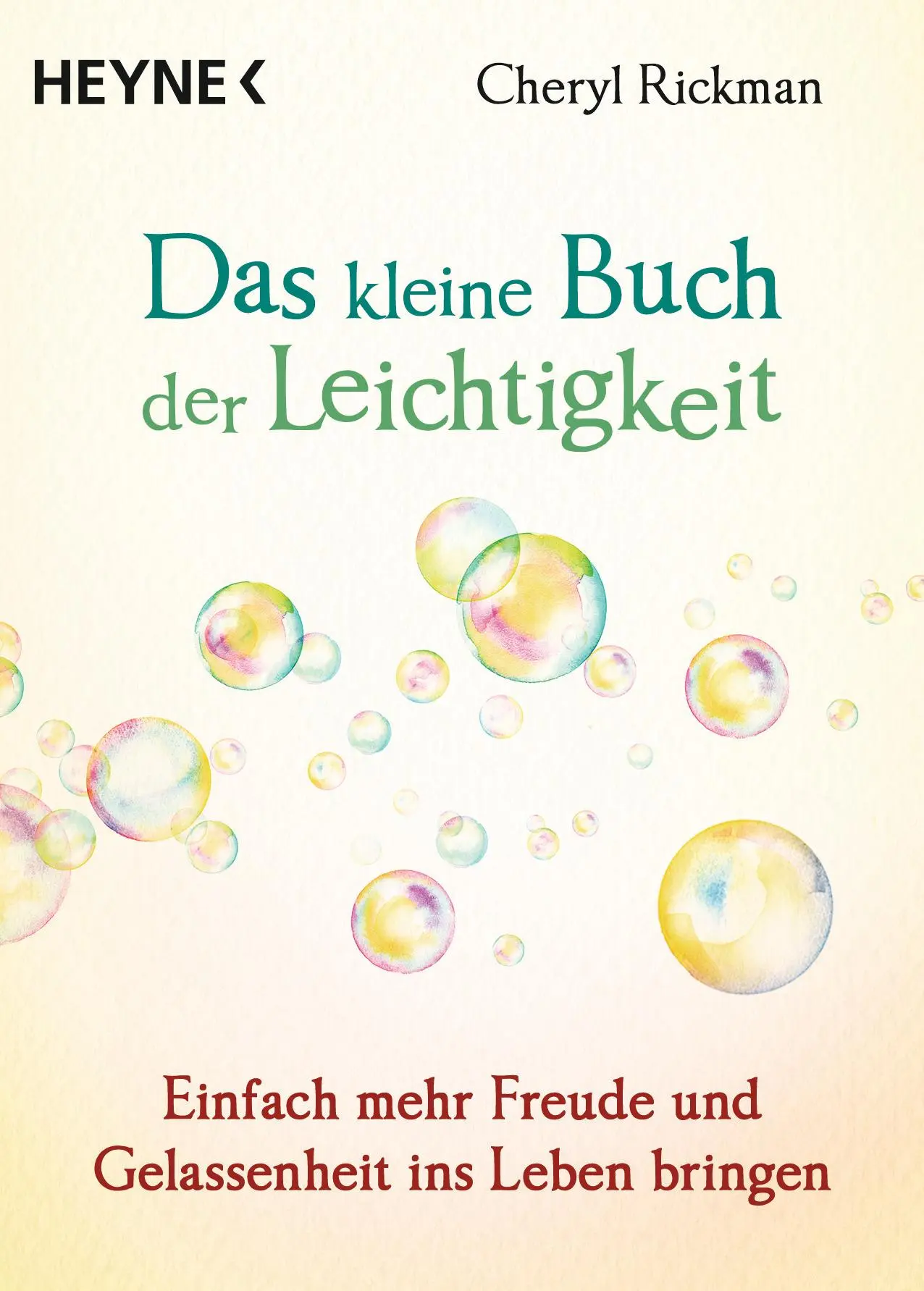 Cover: 9783453704190 | Das kleine Buch der Leichtigkeit | Cheryl Rickman | Buch | 96 S.